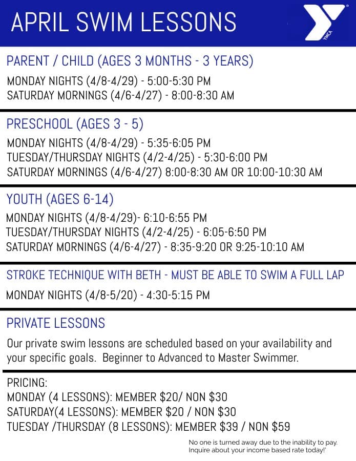 Swim Lessons & Swim Team Maquoketa Area Family YMCA