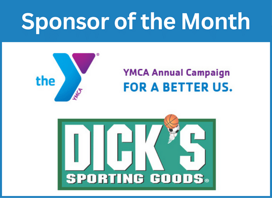 YMCA Sponsor of the Month - Dick's Sporting Goods"